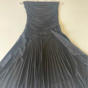 LITTLE BLACK DRESS  size S strapless knee length PERFECT!!